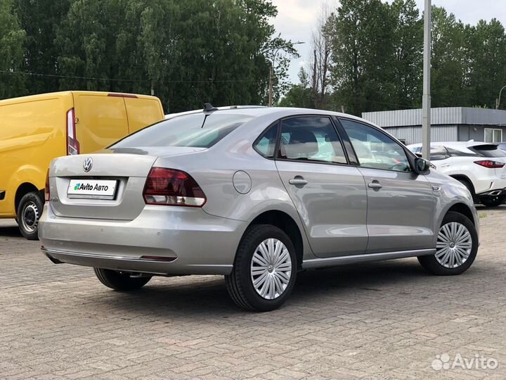 Volkswagen Polo 1.6 AT, 2019, 166 000 км