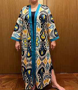 Узбекский халат чапан женский. Абайя. Накидка