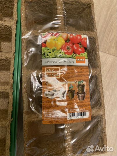 Торфяные горшочки для рассады Новые