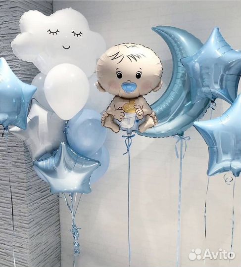 Выписка из роддома Воздушные шары Шары на выписку