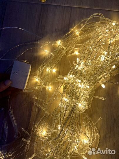 Гирлянда занавес 3х3 8 режимов свечения