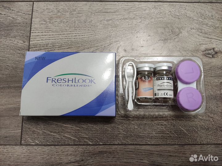 Линзы цветные новые