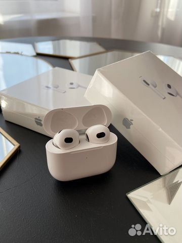 AirPods 3 новые, гарантия, чек, магазин