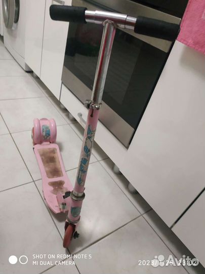 Самокат детский трехколесный бу