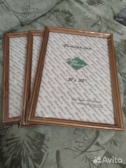 Фоторамка деревянная новая