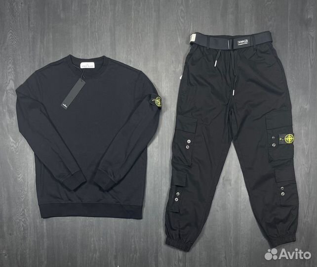 Костюм свитшот и джогеры Stone Island