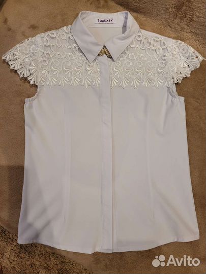 Блузка школьная 140р-р