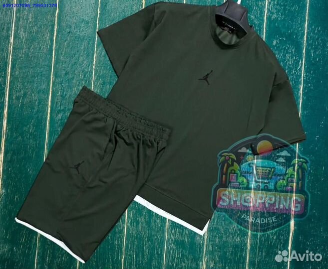 Летний костюм Jordan: Шорты и футболка