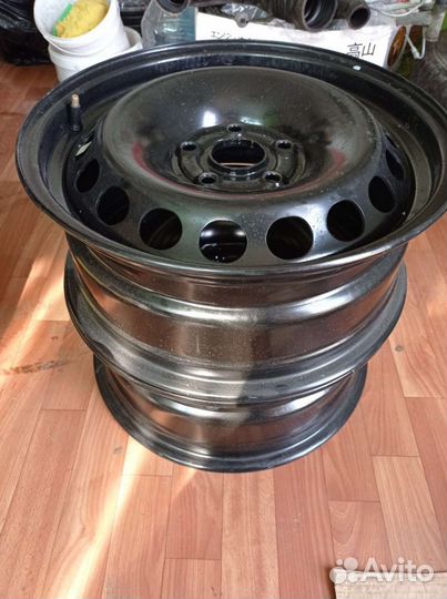 Штампованные диски на Фольскваген rR16 5 112