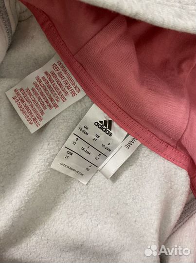 Толстовка для девочек Adidas