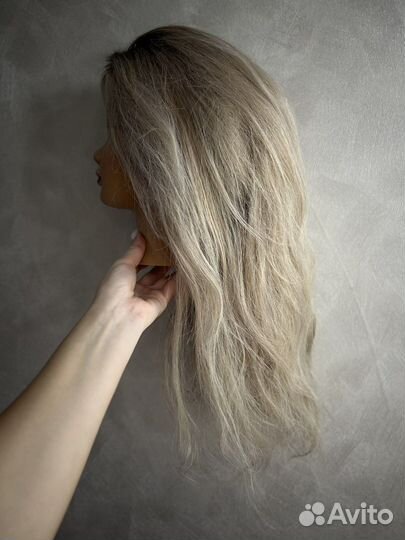 Болванка для причесок натуральные, учебная голова