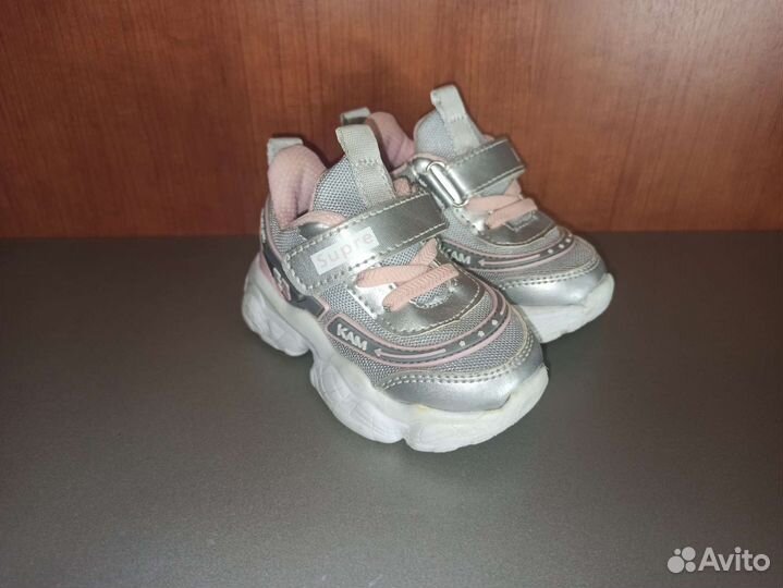 Кроссовки детские для девочки 21 размер