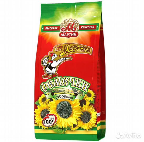 Семечки от мартина отборные 100г