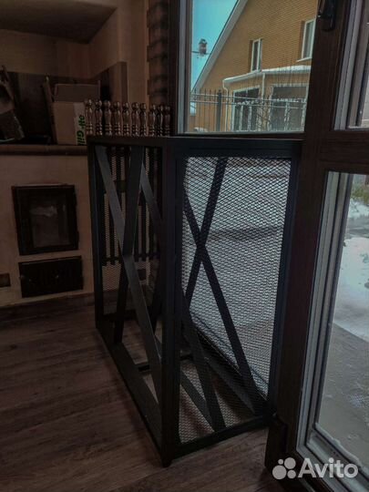 Дровник в стиле лофт