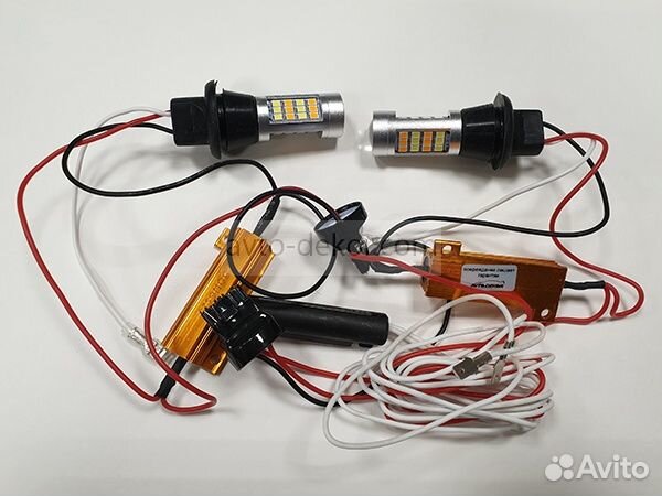 Светодиоды в ходовые огни 12-24v canbus с функцией