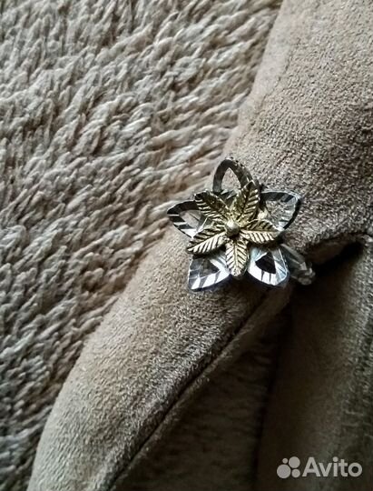 Серебряное кольцо винтаж