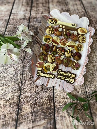 Шоколад и зефир ручной работы