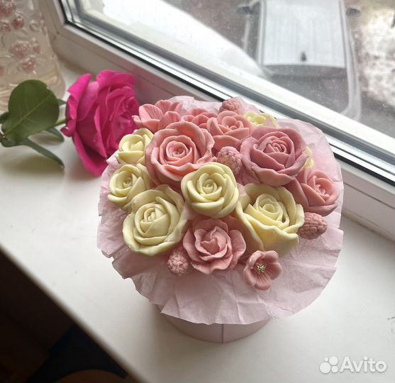 Шоколадные цветы