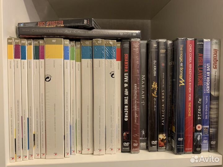 Музыка и фильмы на CD, DVD, Blu-ray