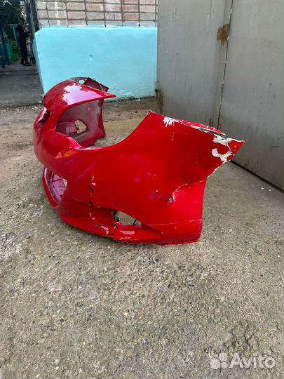 Передний бампер opel astra j gtc