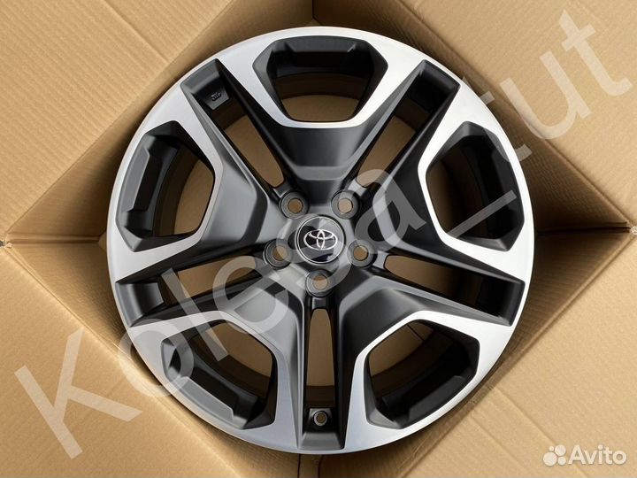 Новые диски R19 5/114.3 Rav4 Matt Black Machined