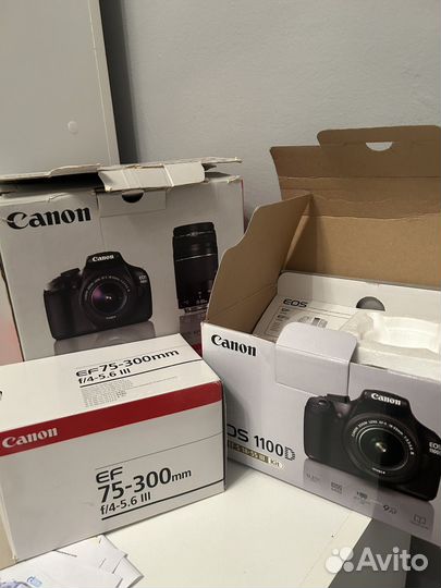 Фотоаппарат canon eos 1100d