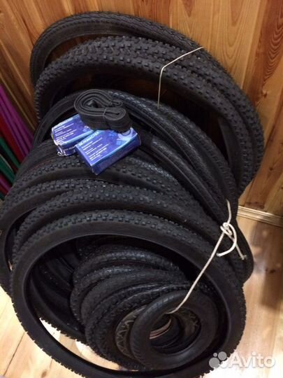 Покрышки, камеры для велосипеда, запчасти, новое