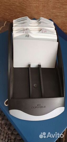 Визитница durable Visifix Desk 2413-01 настольная