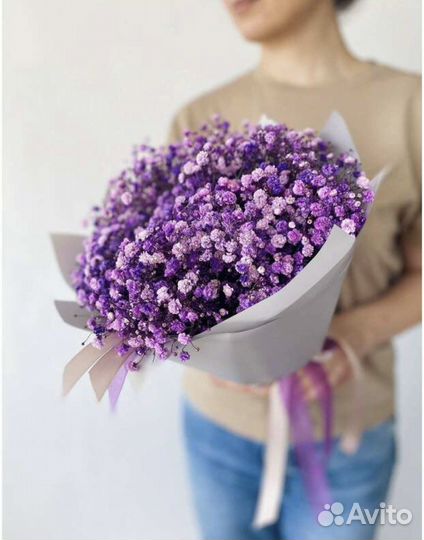 Букет из гипсофилы