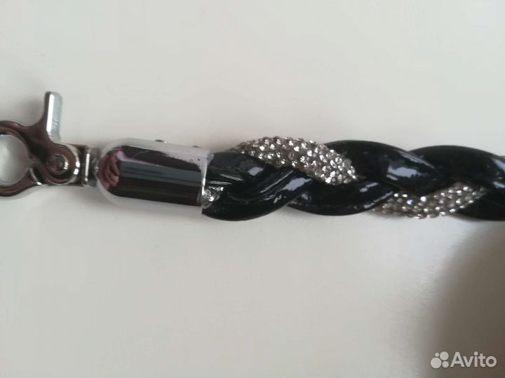 Ручка для сумочки со стразами