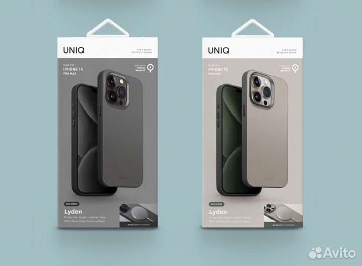Чехол Uniq для iPhone 15 Pro/ Max Lyden DS (Magsaf