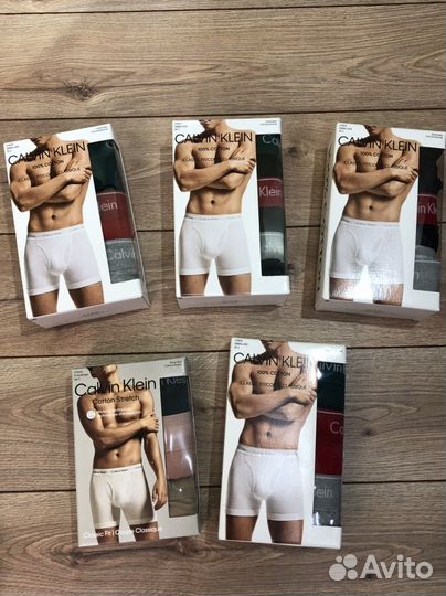 Трусы мужские боксеры calvin klein M.L.XL