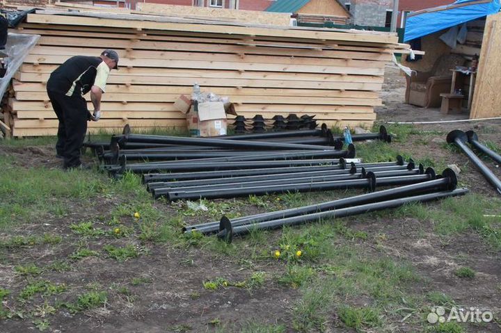 Винтовые сваи от производителя