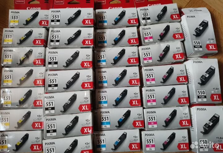 Картридж canon CLI-551xl