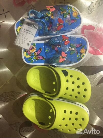 Новая Летняя обувь на девочку 22-24 размера