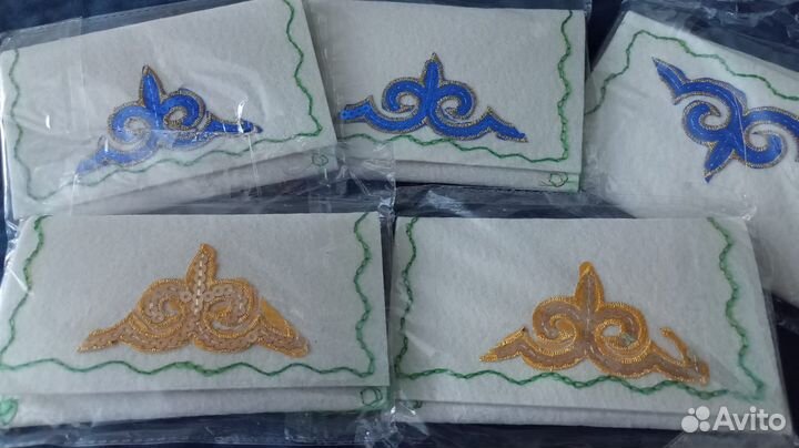 Кошелёк с казахским орнаментом