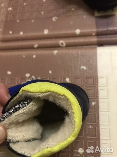 Ботинки демисезонные для мальчика 22 размер