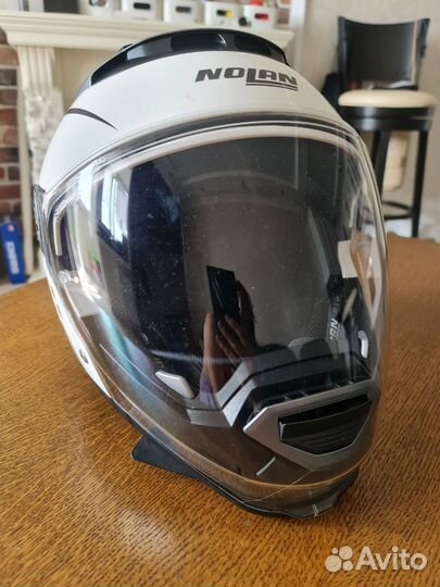 Шлем для мотоцикла с переговорным устройством