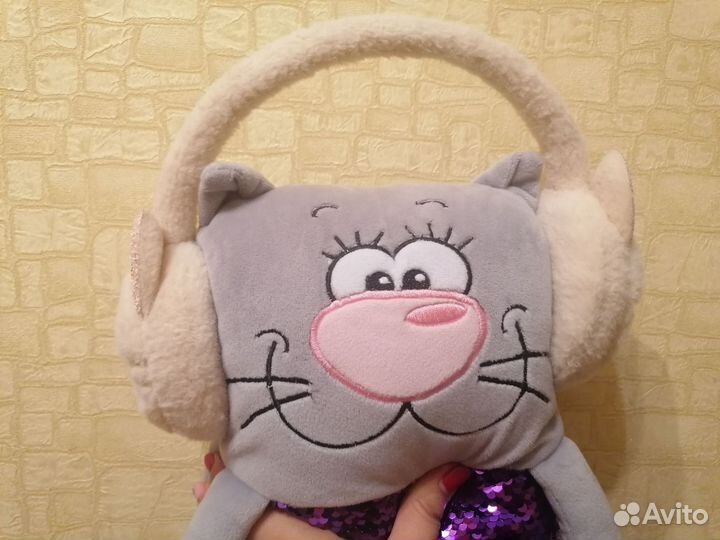 Меховые наушники