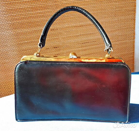 Женская сумка кожа 1960 гг. ретро