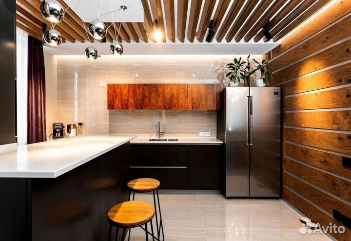 Кухонный гарнитур в современном стиле на заказ