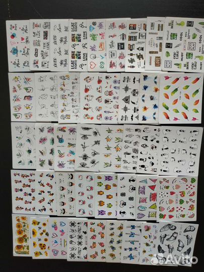 Наклейки для ногтей