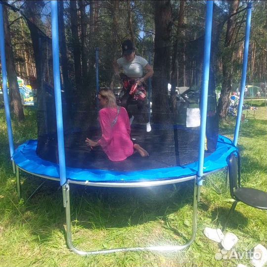 Батут с сеткой 305