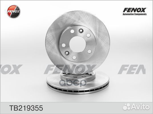 TB219355 диск тормозной передн Renault Duster