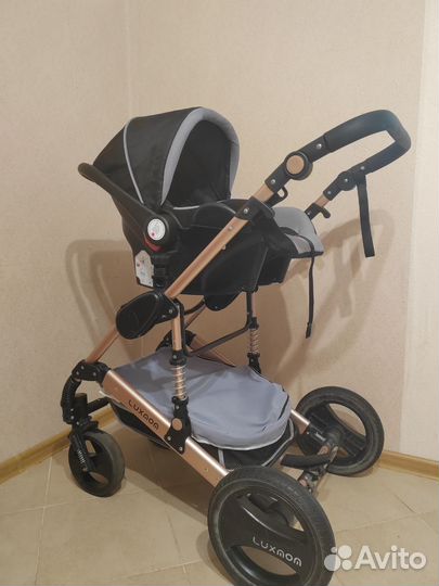Коляска luxmom 3 в 1