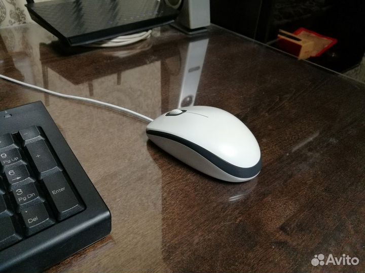 Мышь проводная Logitech M100 USB
