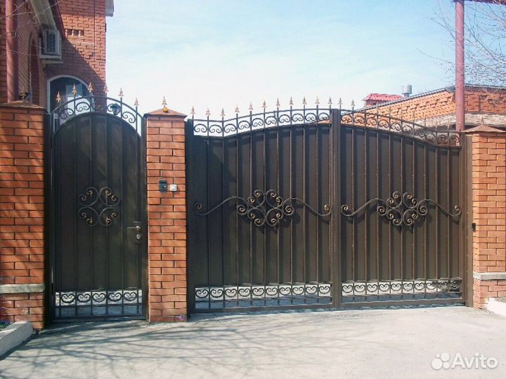 Кованные ворота 