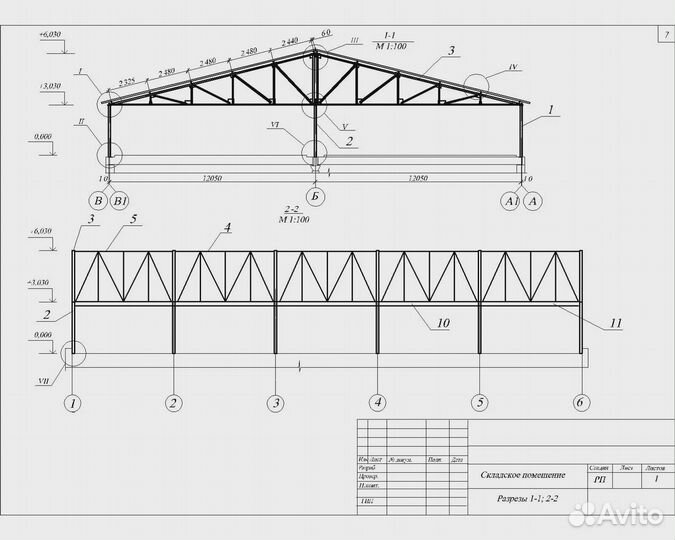 Фермы металлические конструкции