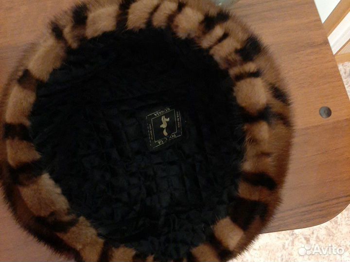 Берет норковый