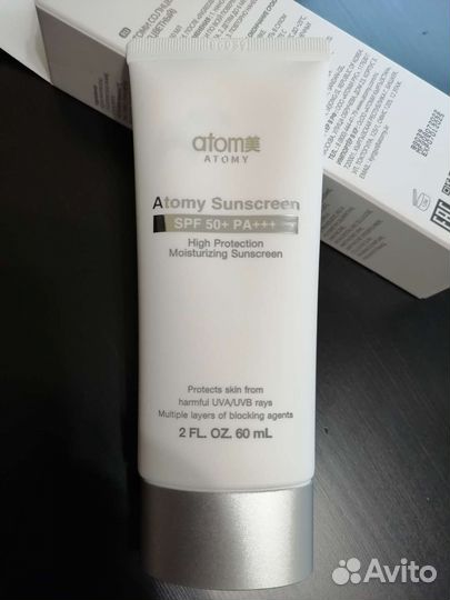 Солнцезащитный крем spf 50+